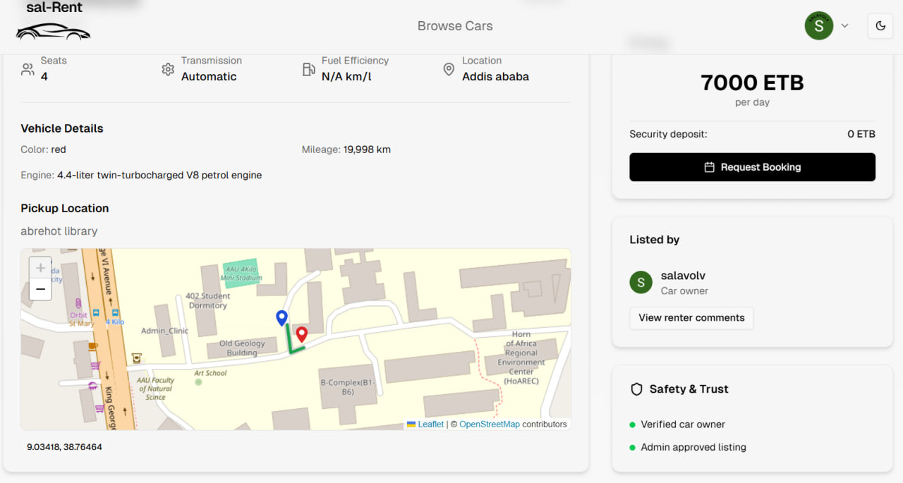 Carental screenshot 4