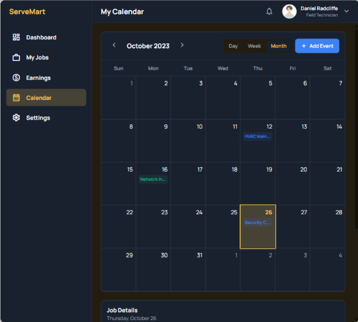 ServeMart screenshot 1